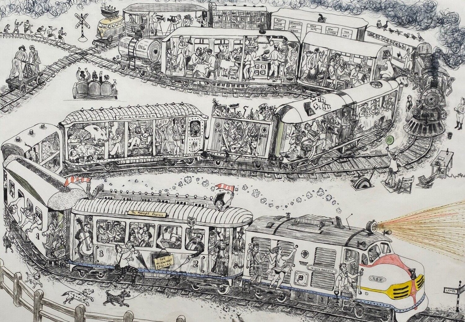 The Midnight Special Christopher Orr Stampa in vendita