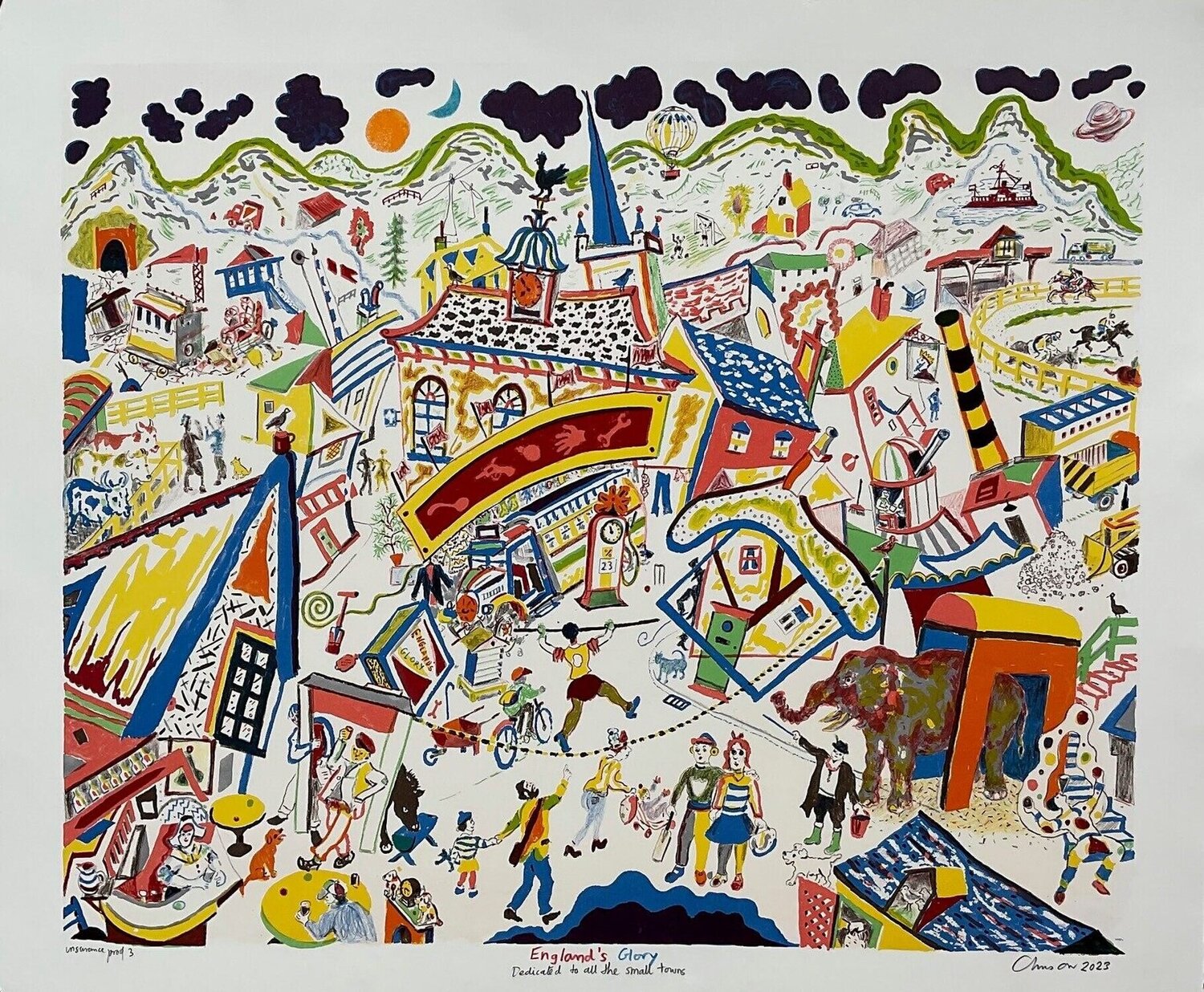 England's Glory Christopher Orr Stampa in vendita