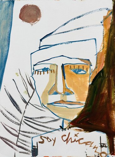 Listenin' to Esteban by Cruz Ortiz, Work on Paper for Sale on Singulart