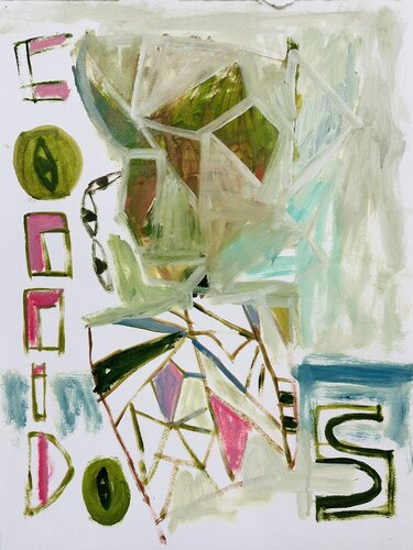 Corrido science by Cruz Ortiz, Painting for Sale on Singulart