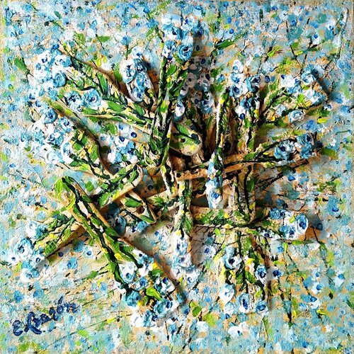 Pinceles florecidos (escultura) by Elena Barón, Painting for Sale on Singulart