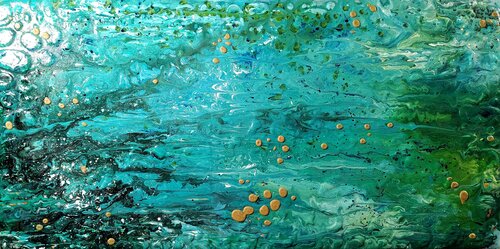 Arenas emergen, el mar se ahoga. by Elena Barón, Painting for Sale on Singulart