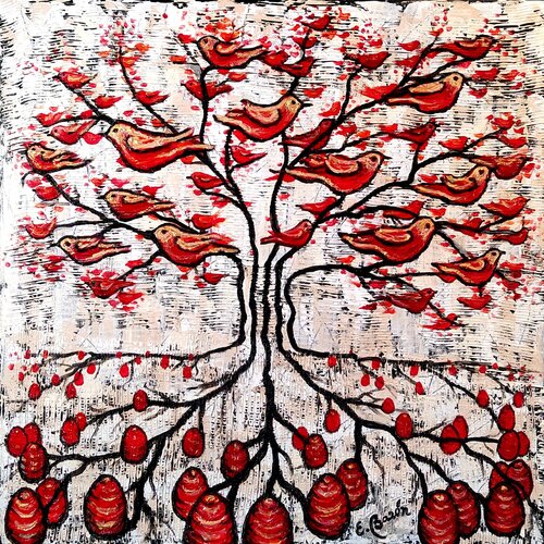 Sembrando pájaros rojos 2 Elena Barón