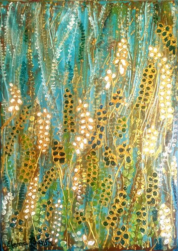 Espigas abstractas van Elena Barón, Schilderij te koop op Singulart