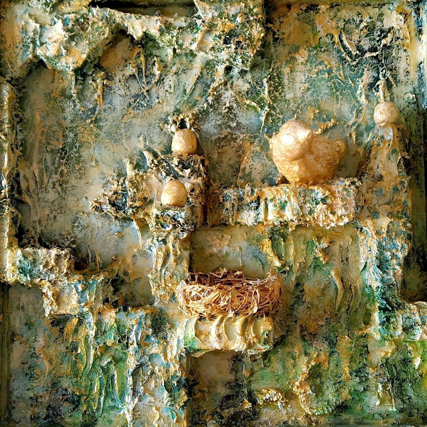 Un nido Singular (escultura) Elena Barón Originalgemälde zu verkaufen