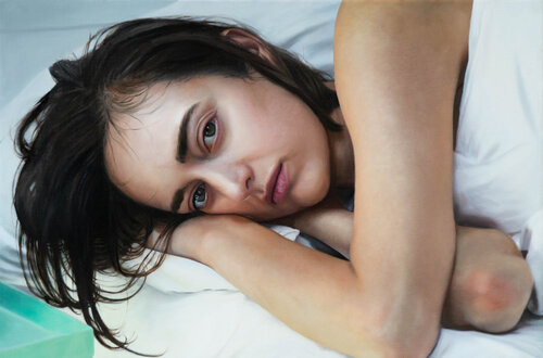 Olya by Yigal Ozeri, Painting for Sale on Singulart