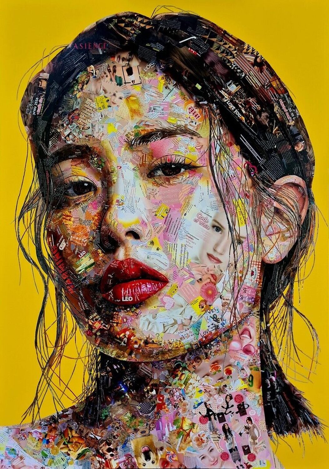 Beautiful Asian Women I Virut Panchabuse Originalgemälde zu verkaufen