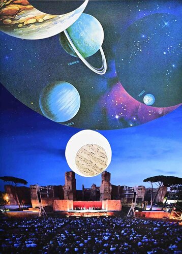 Teatro dell'Opera, Roma (Caracalla) di Giulio Paolini, Opera su carta in vendita su Singulart