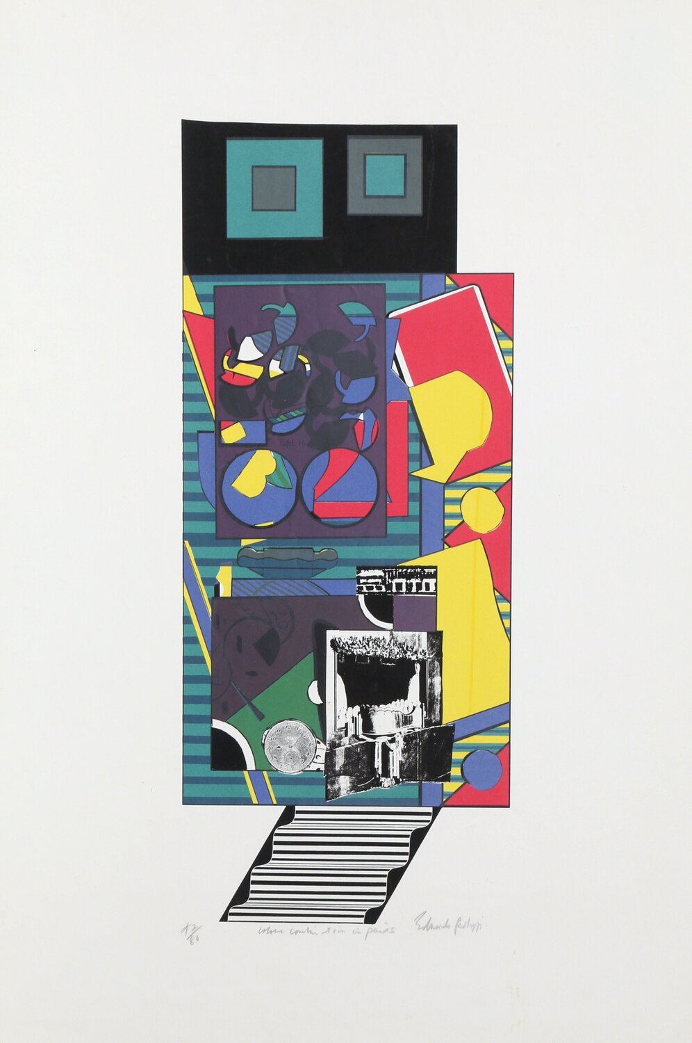 Colour Combination in Pairs Eduardo Paolozzi Stampa in vendita