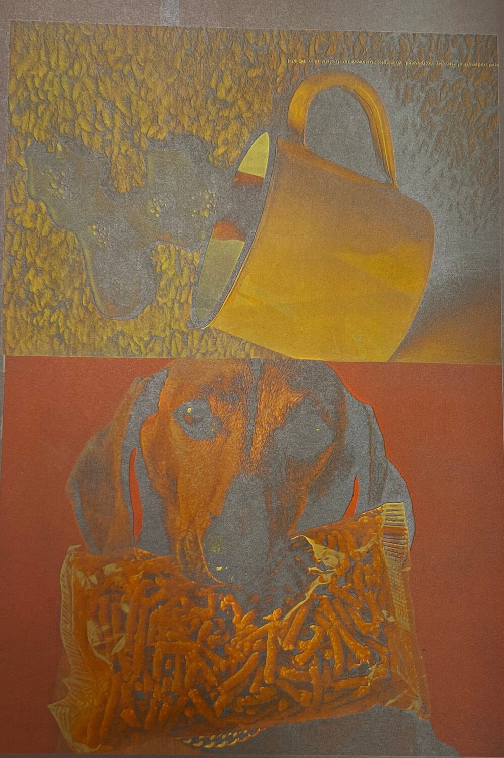 Dog and Mug Eduardo Paolozzi Stampa in vendita