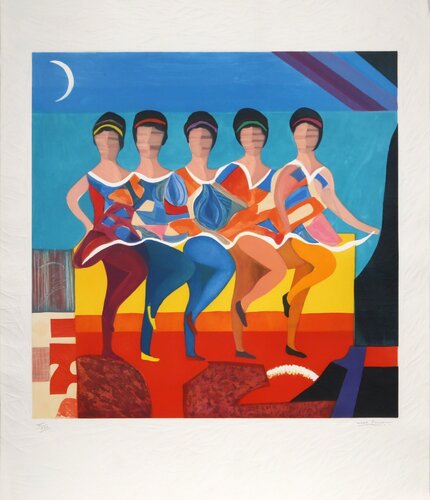 American Ballet by Max Papart, Print for Sale on Singulart