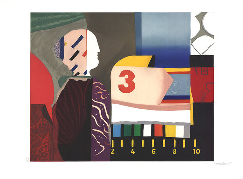 Max Papart - Chromatic Composition - van Max Papart, Afdruk te koop op Singulart