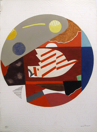 Composicion con Paloma van Max Papart, Afdruk te koop op Singulart