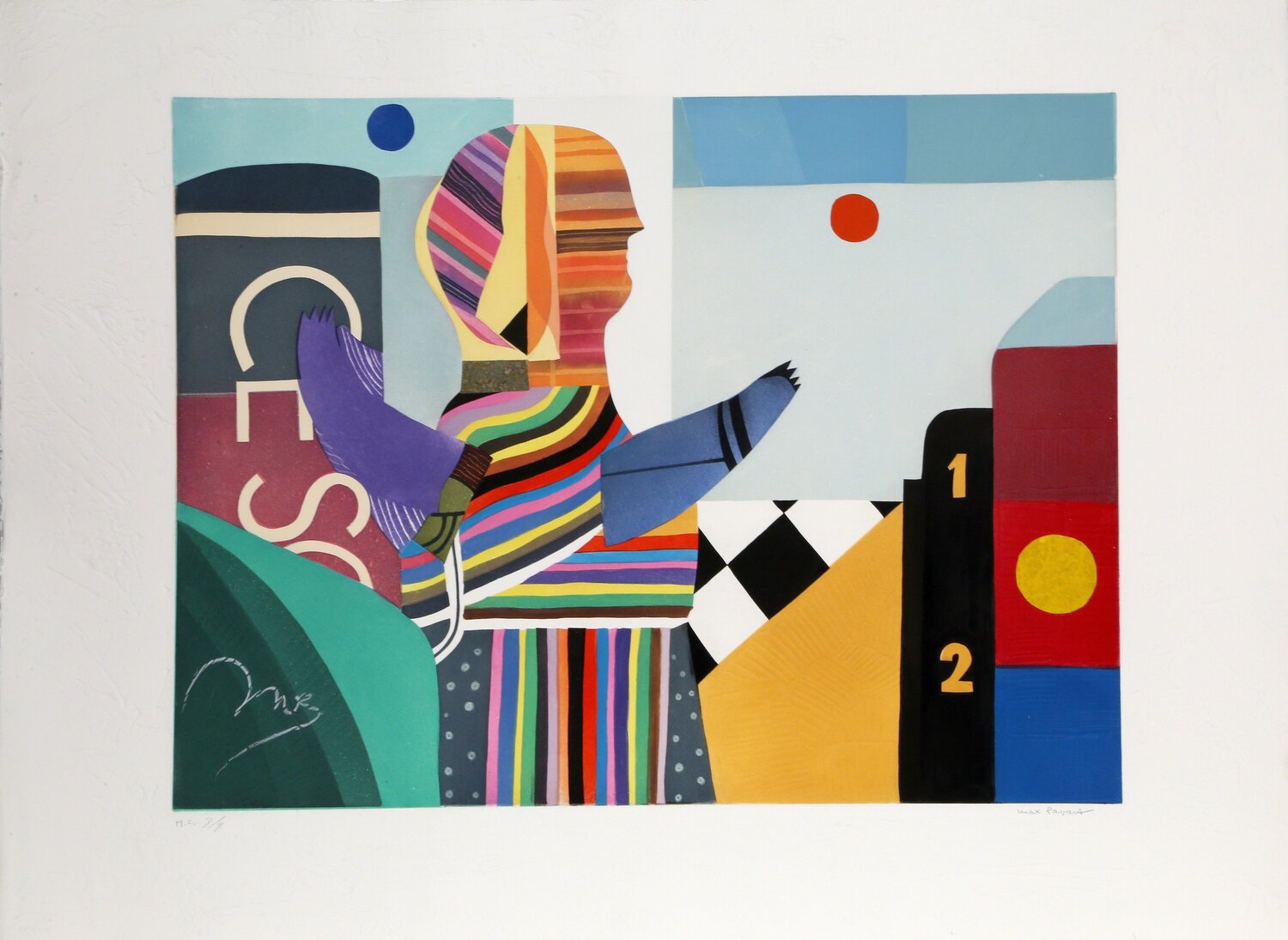 Electronic Man  Max Papart Druck zu verkaufen