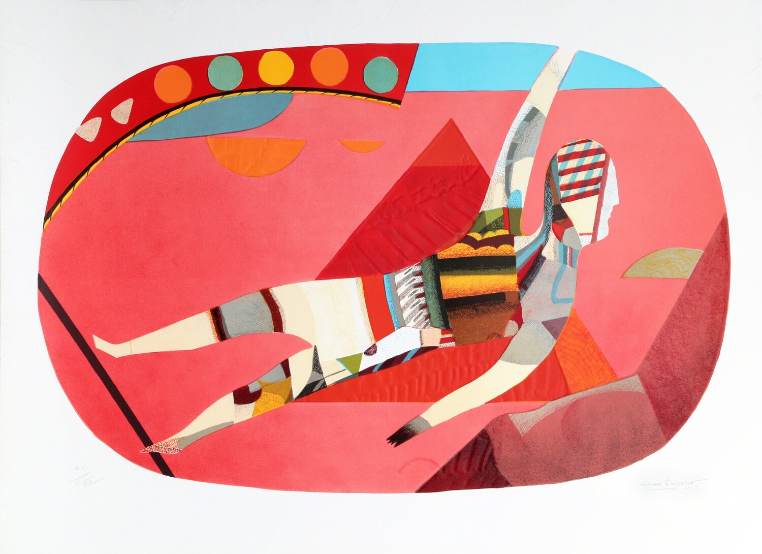 Acrobat Max Papart Afdruk te koop