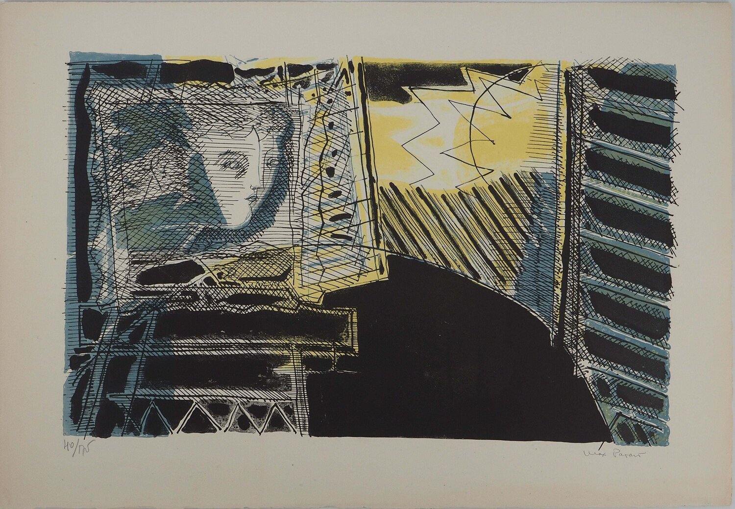 Portrait au soleil Max Papart Édition à vendre