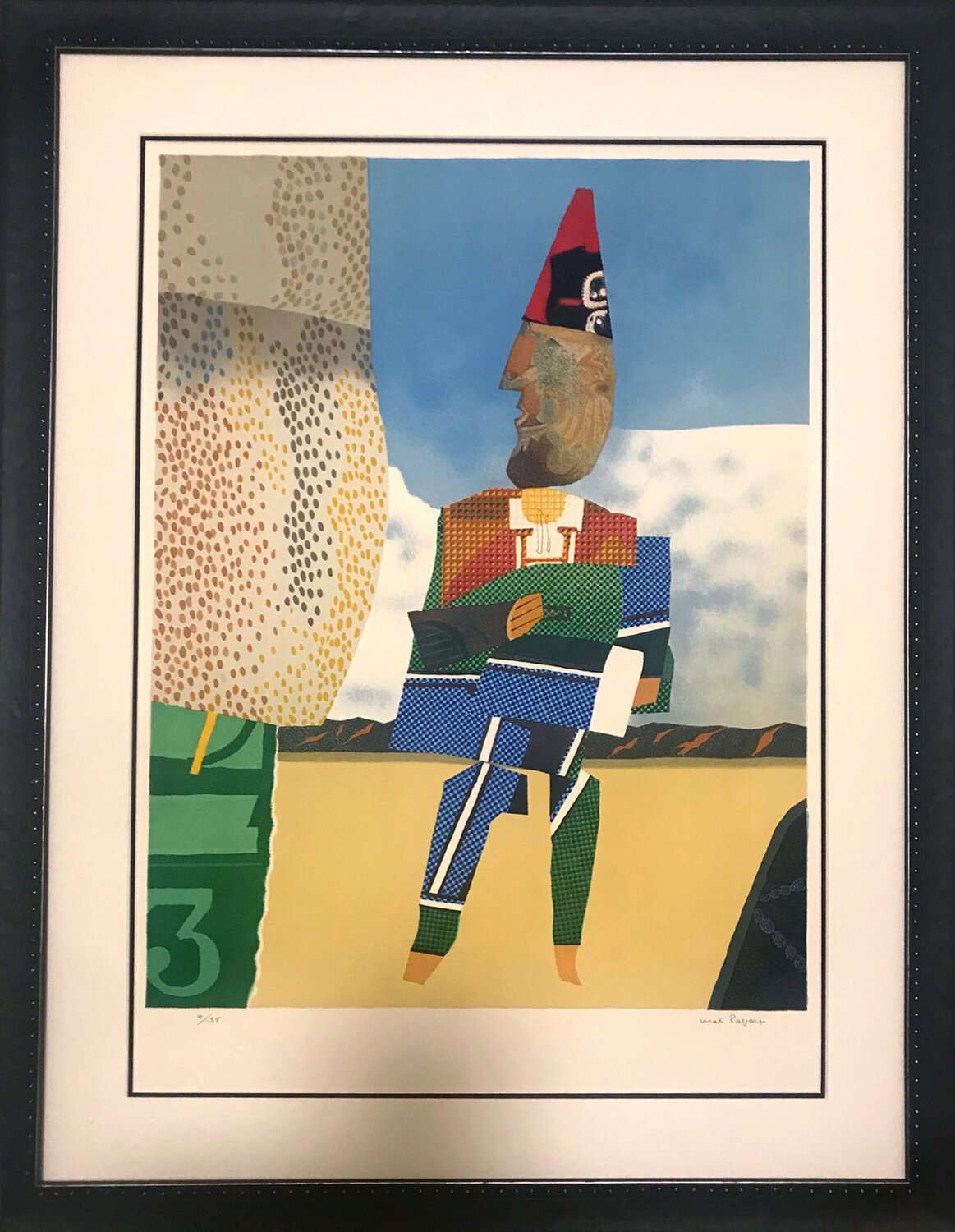 The Clown Max Papart Print for sale