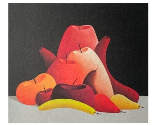 Still Life (Red) von Nicolas Party, Druck kaufen auf Singulart