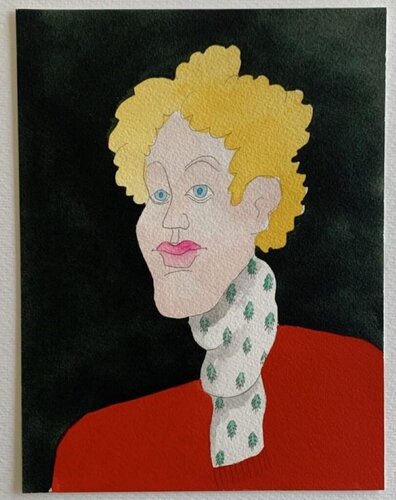 Untitled (portrait) di Nicolas Party, Pittura in vendita su Singulart