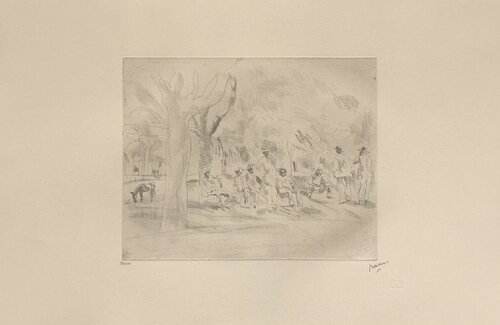Nègres en Floride di Jules Pascin, Stampa in vendita su Singulart