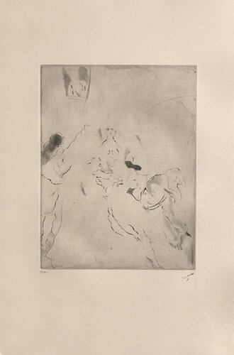 Toilette de Bethsabée von Jules Pascin, Druck kaufen auf Singulart