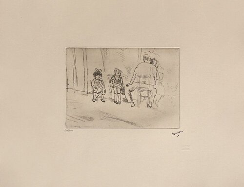Parents et enfants van Jules Pascin, Afdruk te koop op Singulart