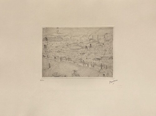 Issy-les-Moulineaux di Jules Pascin, Stampa in vendita su Singulart