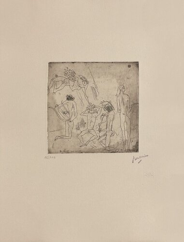 Bacchus II di Jules Pascin, Stampa in vendita su Singulart