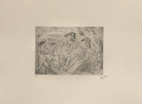 Jeunes filles von Jules Pascin, Druck kaufen auf Singulart