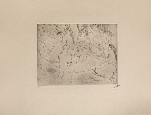 Les amies van Jules Pascin, Afdruk te koop op Singulart
