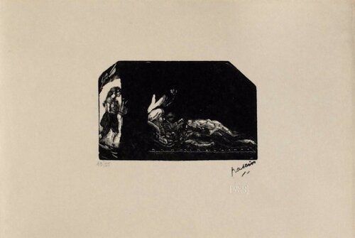 Scène de harem Jules Pascin