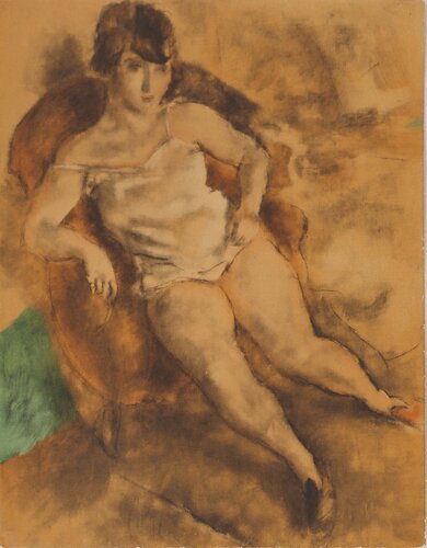 Femme posant by Jules Pascin, Print for Sale on Singulart