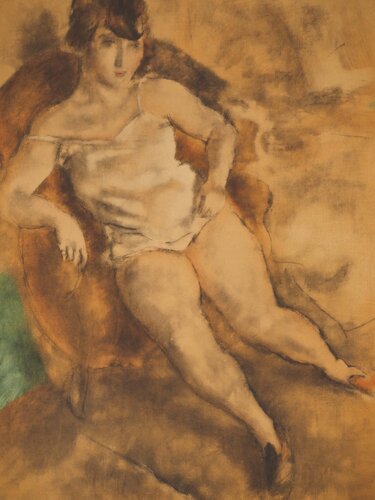 Femme posant by Jules Pascin, Print for Sale on Singulart
