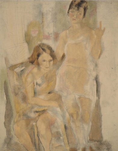 Amitié féminine von Jules Pascin, Druck kaufen auf Singulart