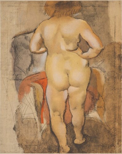Nu de dos van Jules Pascin, Afdruk te koop op Singulart