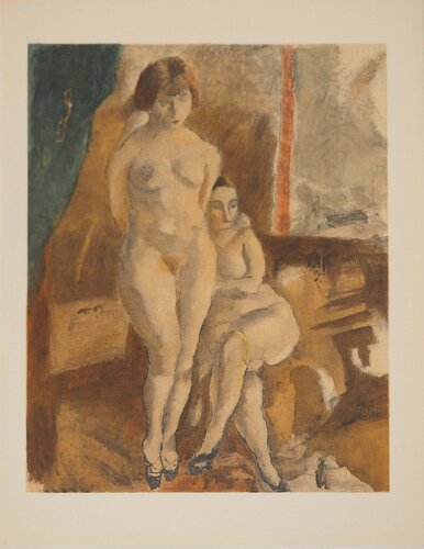 Les deux muses by Jules Pascin, Print for Sale on Singulart