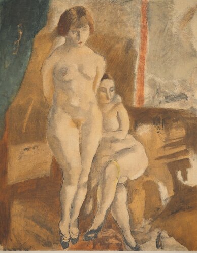 Les deux muses van Jules Pascin, Afdruk te koop op Singulart