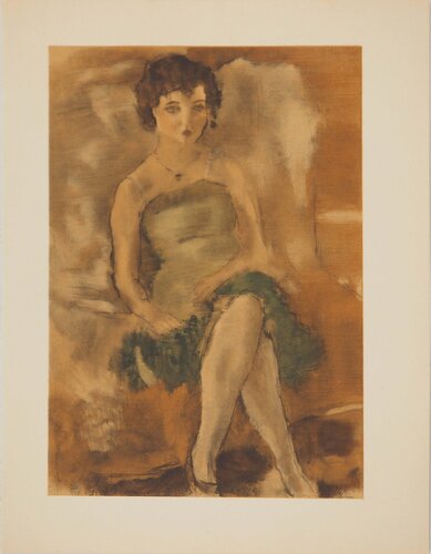La robe verte by Jules Pascin, Print for Sale on Singulart