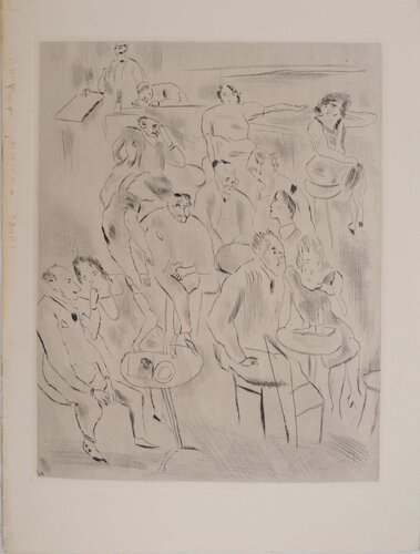 Tableaux de Paris : Au bal van Jules Pascin, Afdruk te koop op Singulart