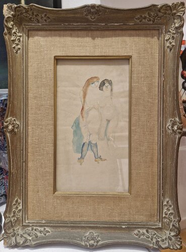 Two woman von Jules Pascin, Werk auf Papier kaufen auf Singulart