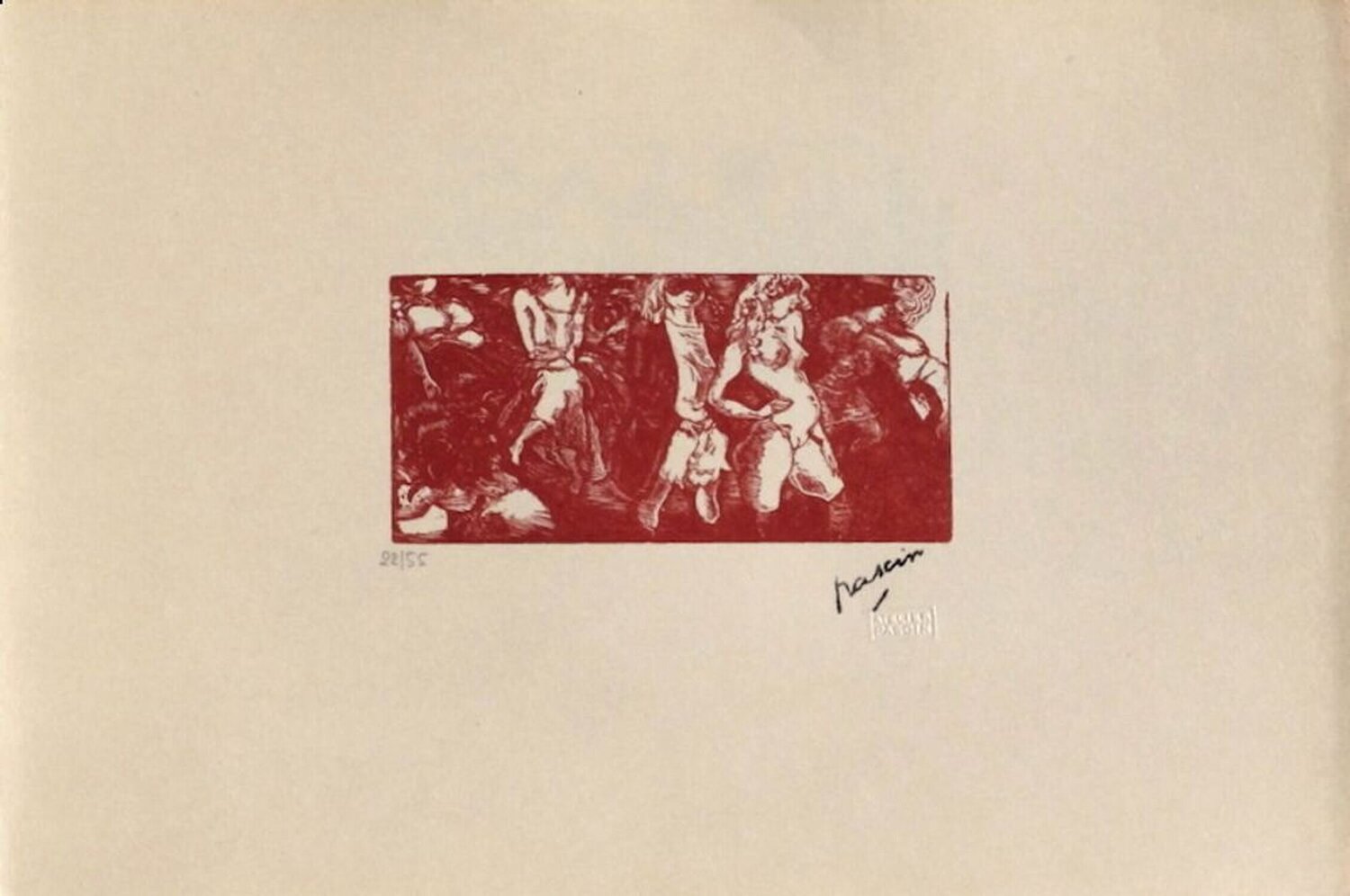 Filles de la nuit Jules Pascin Stampa in vendita