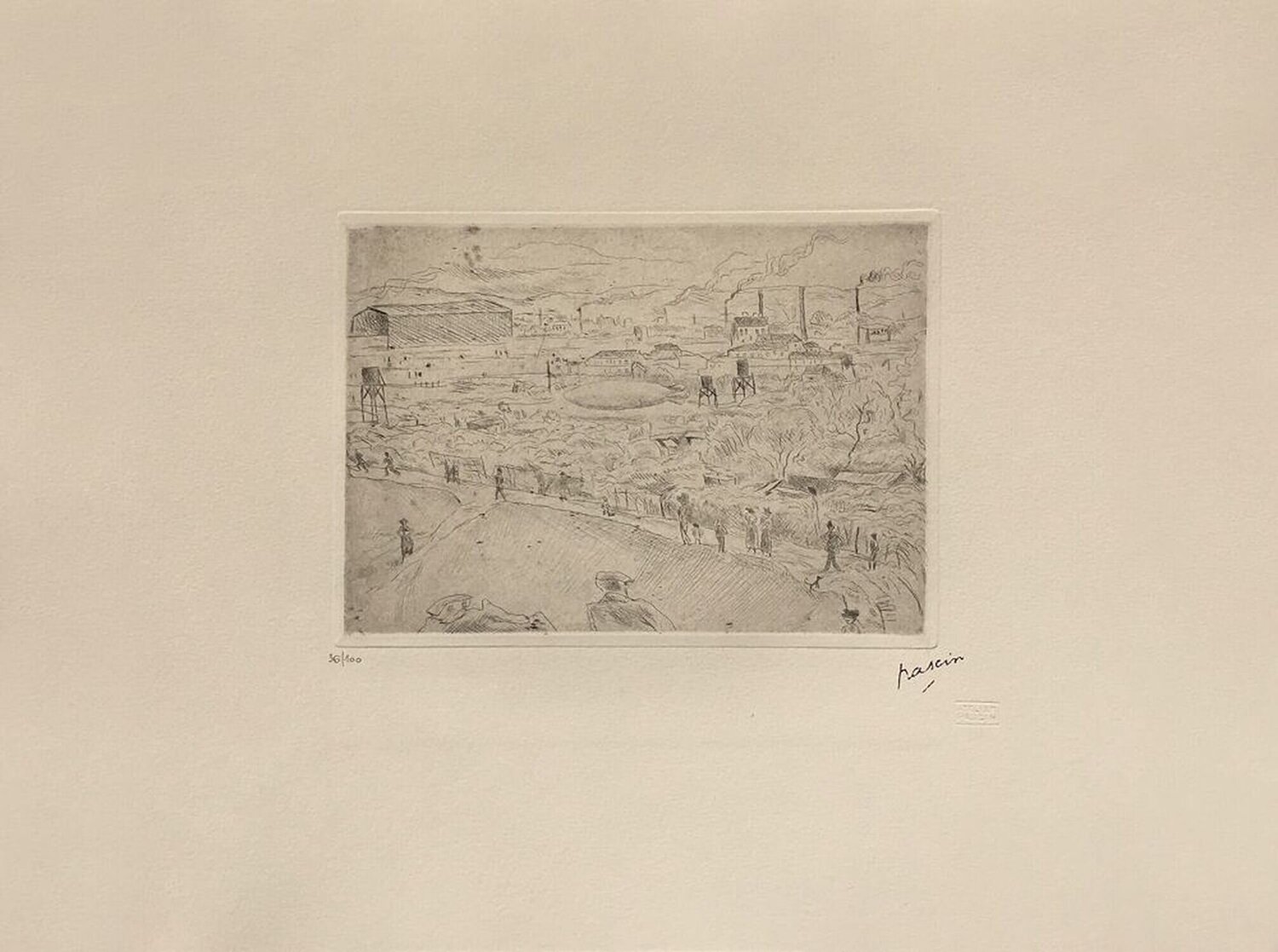 Issy-les-Moulineaux Jules Pascin Druck zu verkaufen
