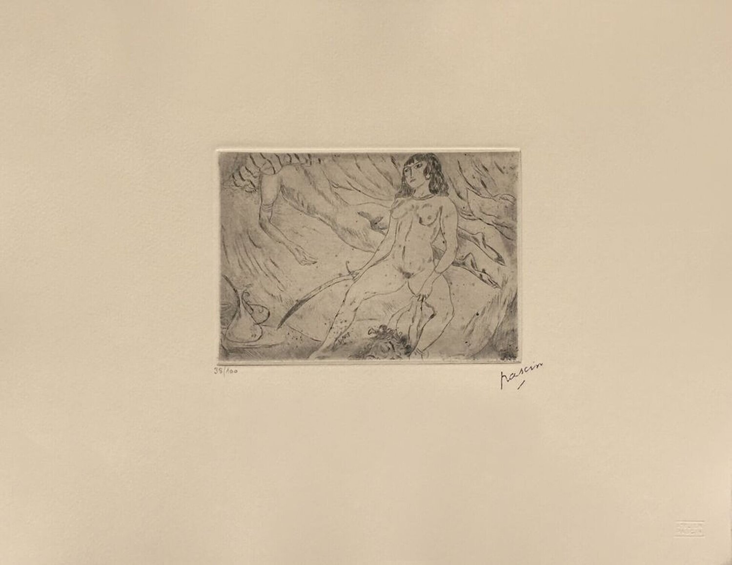 Judith et Holopherne Jules Pascin Stampa in vendita