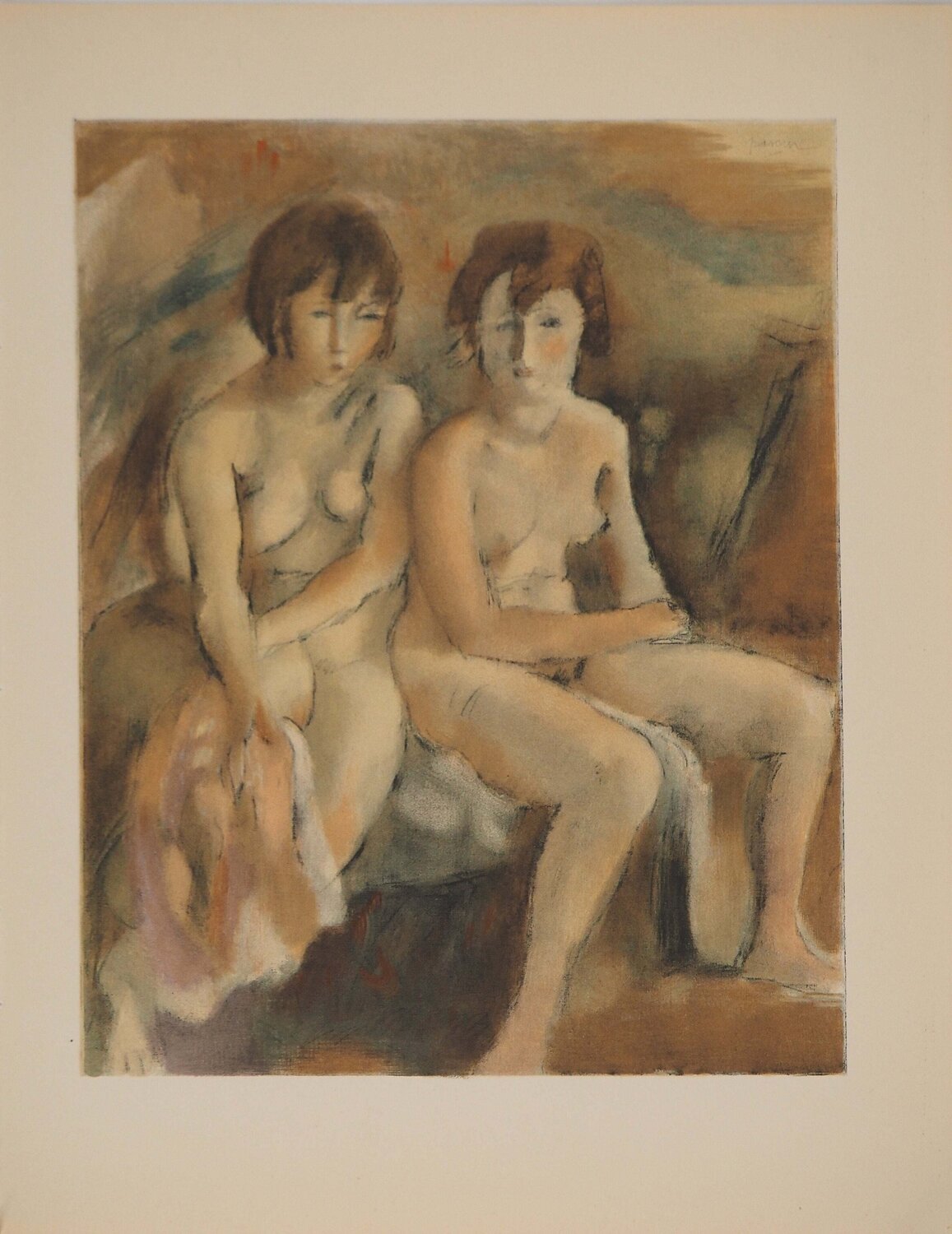 Deux nus féminins Jules Pascin Édition à vendre
