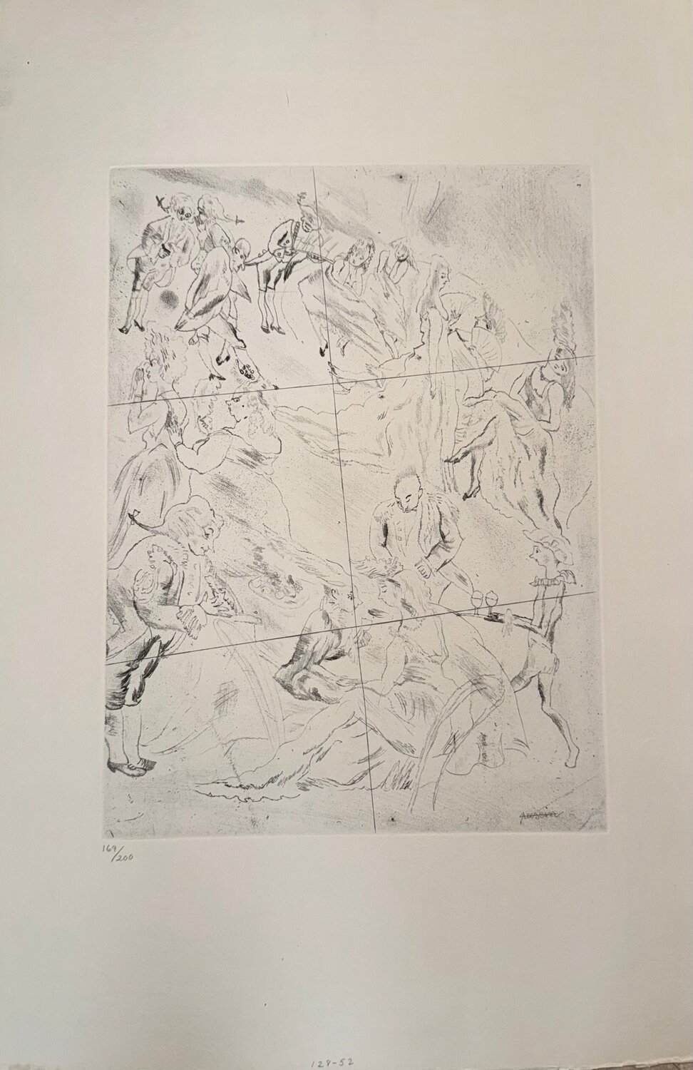 At the Ball Jules Pascin Druck zu verkaufen