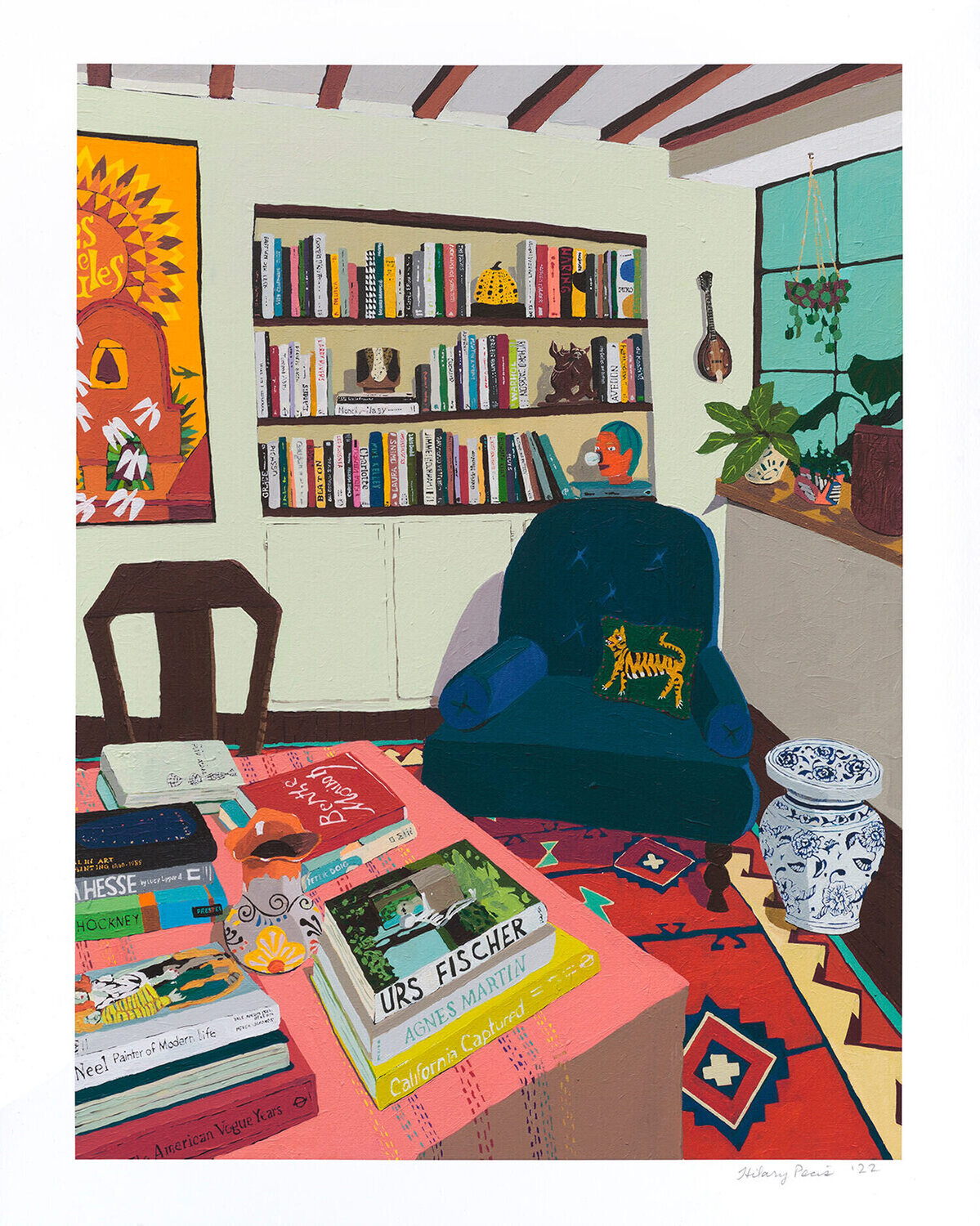 Untitled Interior Hilary Pecis Stampa in vendita