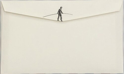 Love Letter di Pejac, Altri media in vendita su Singulart