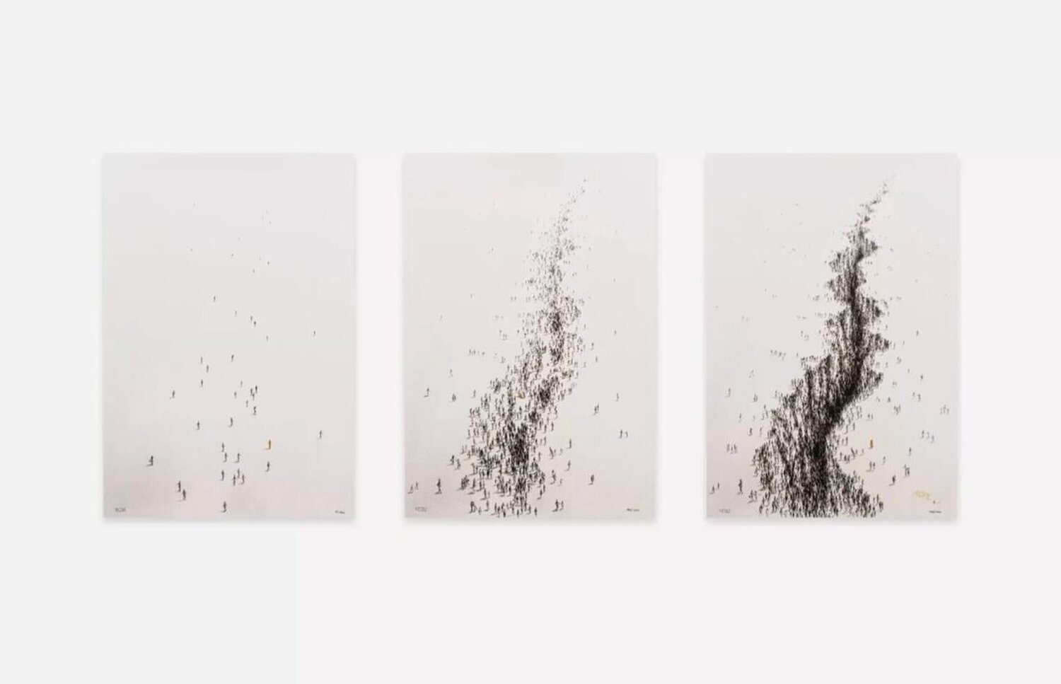 Hope (Triptych) Pejac Stampa in vendita