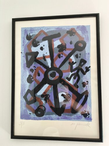 Im Zentrum von A.R. Penck, Druck kaufen auf Singulart