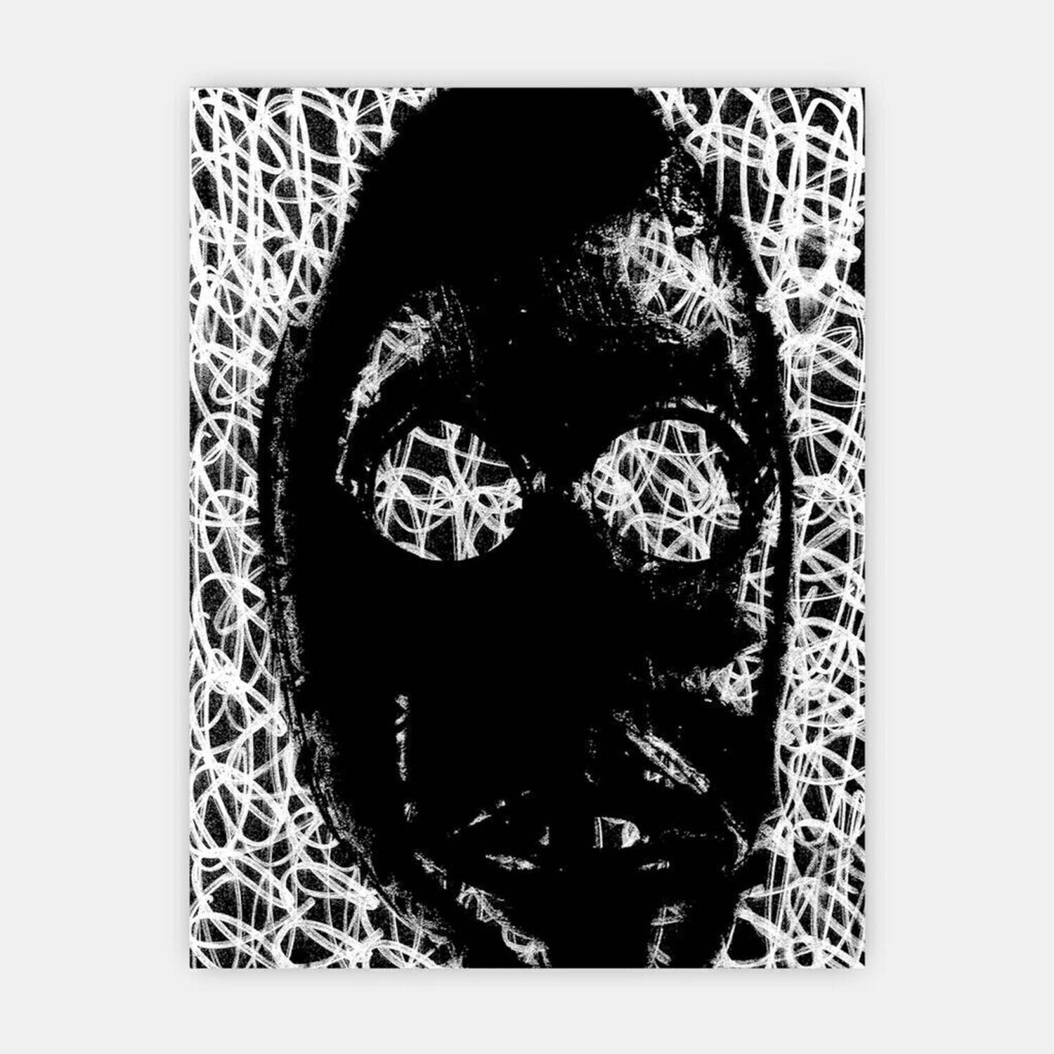untitled (mask) Adam Pendleton Stampa in vendita